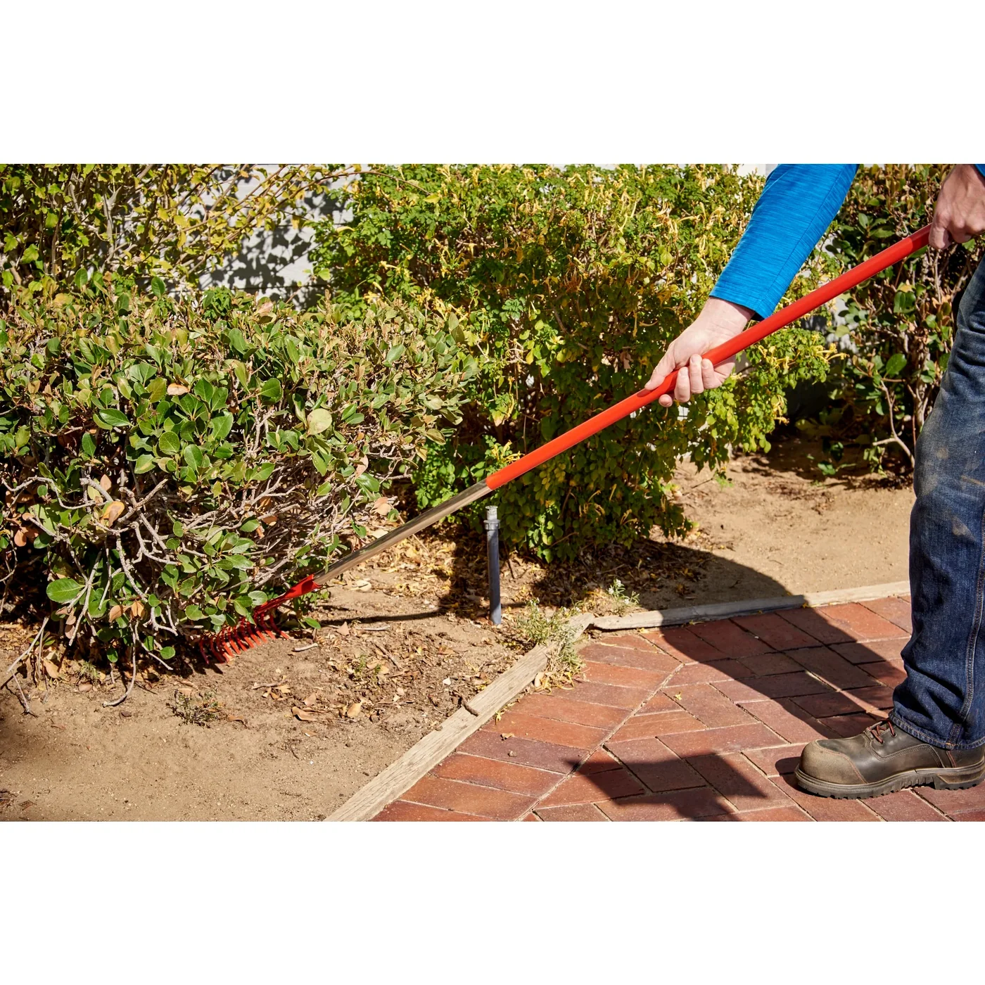 Corona RK 62060 8-inch Aluminum-Handle Shrub Rake, manufacturer gallery view 3