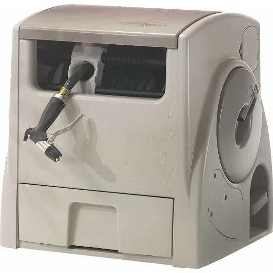 100 ft. Powerwind® Automatic Hose Reel - Light Taupe