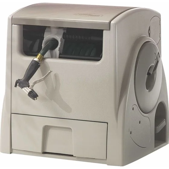 100 ft. Powerwind® Automatic Hose Reel - Light Taupe