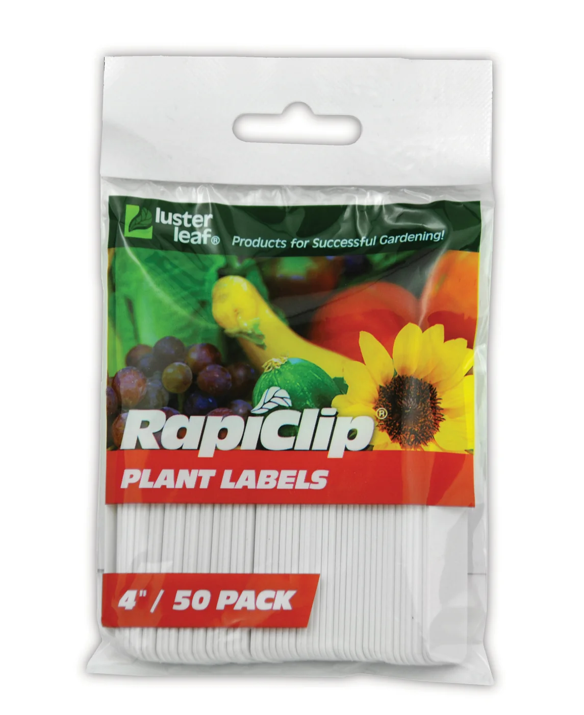 Luster Leaf Rapiclip 4-inch labels manufacturer product view 1