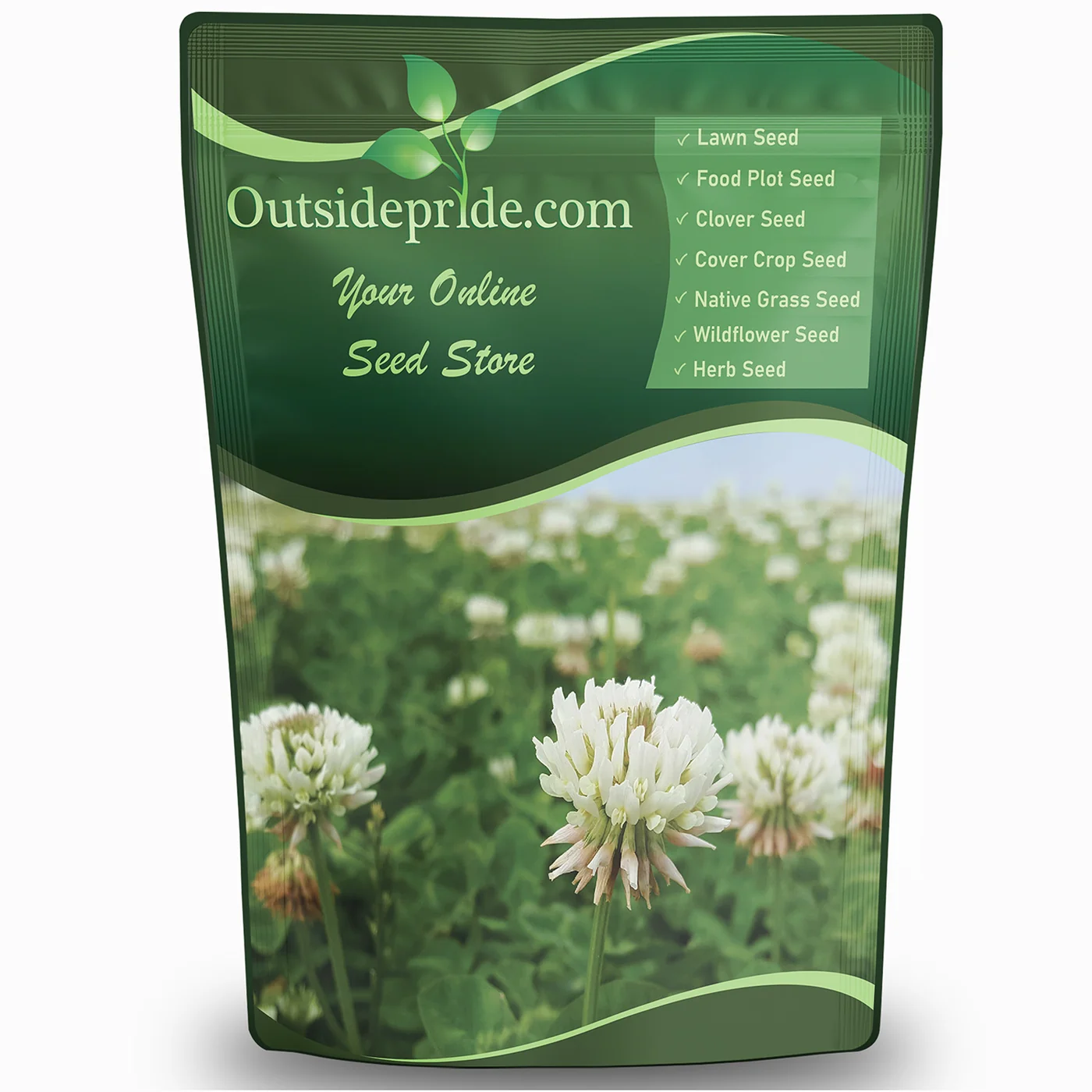 Outsidepride White Dutch Clover seed, 2 lb., product view 1