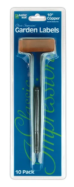Luster Leaf Classic Impressions copper labels manufacturer product view 1
