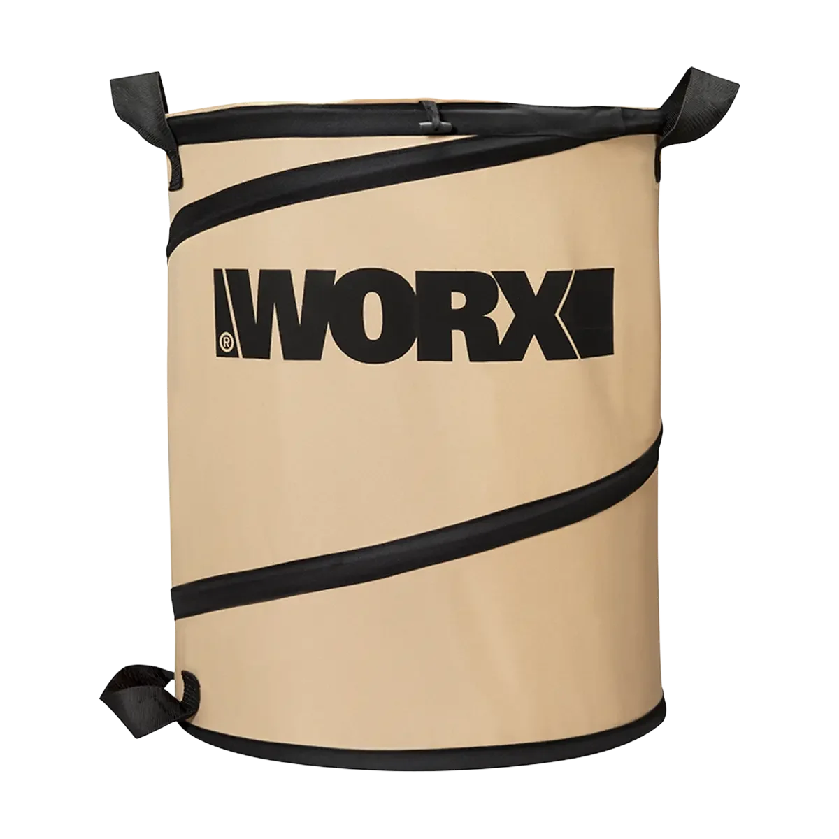 WORX WA0030 26-gallon collapsible leaf bin, manufacturer view 1