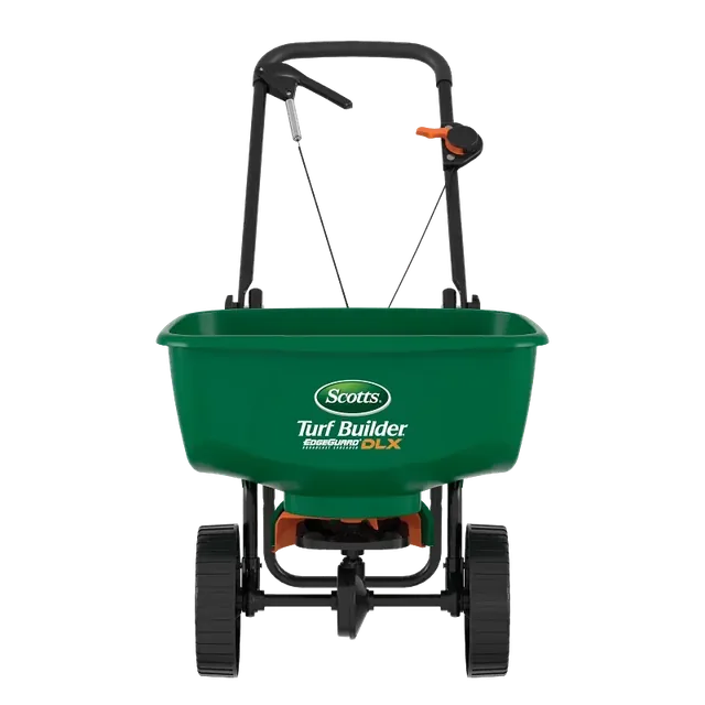 Scotts® Turf Builder® EdgeGuard® DLX Broadcast Spreader Image 1