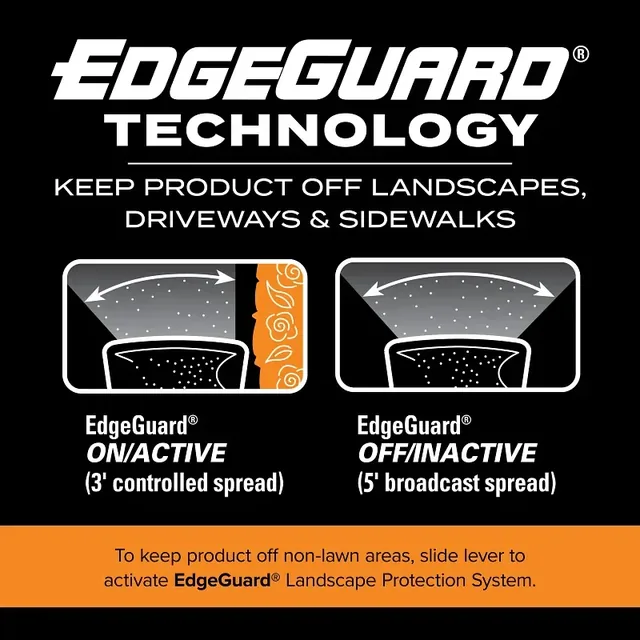 Scotts® Turf Builder® EdgeGuard® DLX Broadcast Spreader Image 8