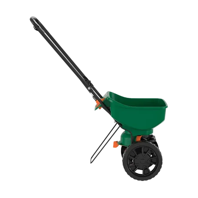 Scotts EdgeGuard Mini broadcast spreader manufacturer product view 3