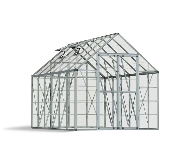 Canopia Snap & Grow 8 × 12 greenhouse, silver manufacturer product view 1