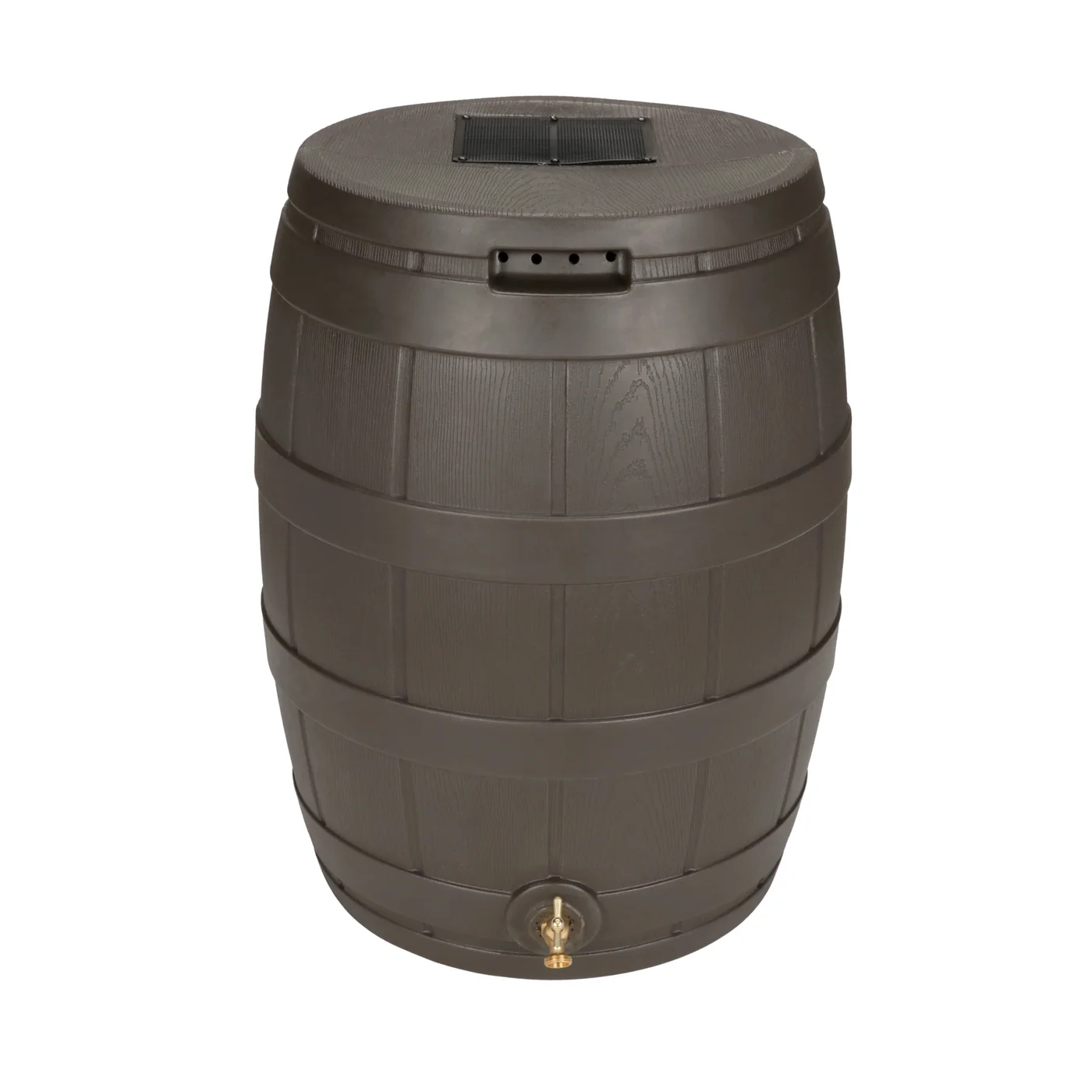Good Ideas Rain Vault 50-Gallon Oak Rain Barrel, manufacturer gallery view 2