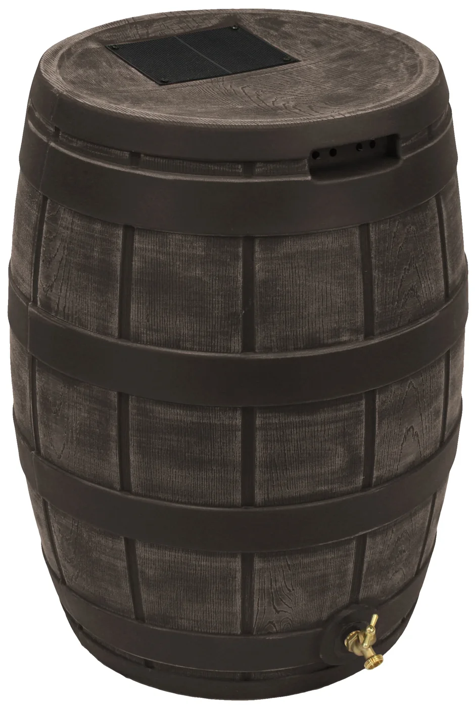 Good Ideas Rain Vault 50-Gallon Oak Rain Barrel, product view