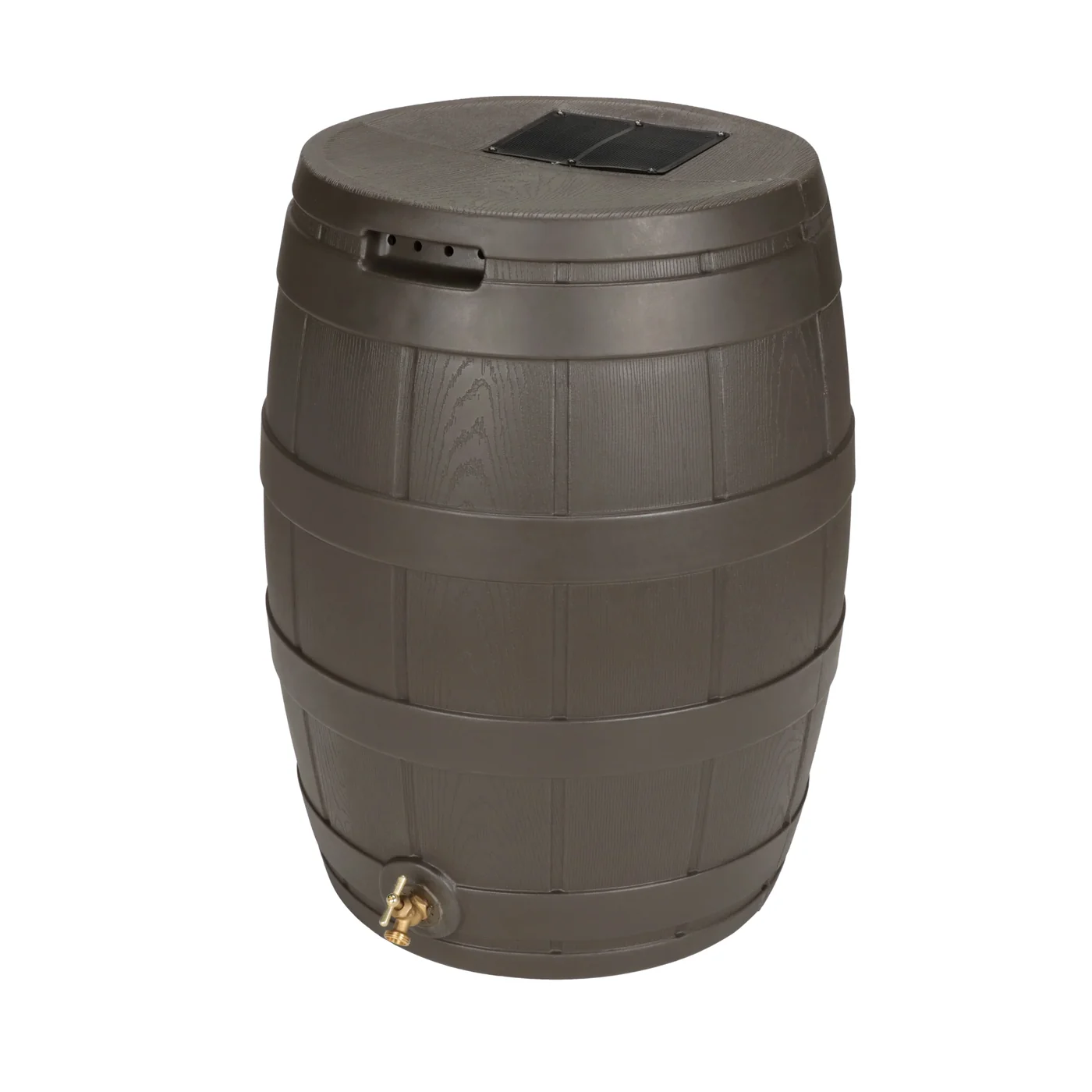 Good Ideas Rain Vault 50-Gallon Oak Rain Barrel, manufacturer gallery view 3