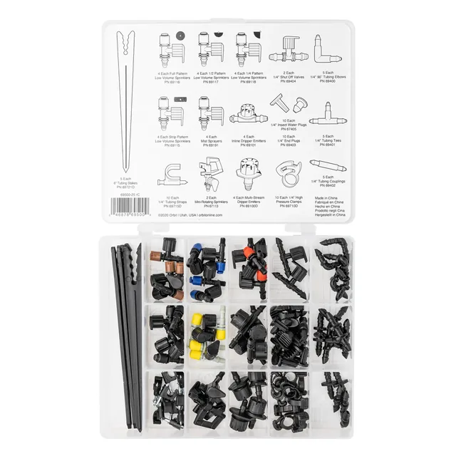 Orbit 69500 92-Piece Drip Parts Assortment, manufacturer gallery view 2