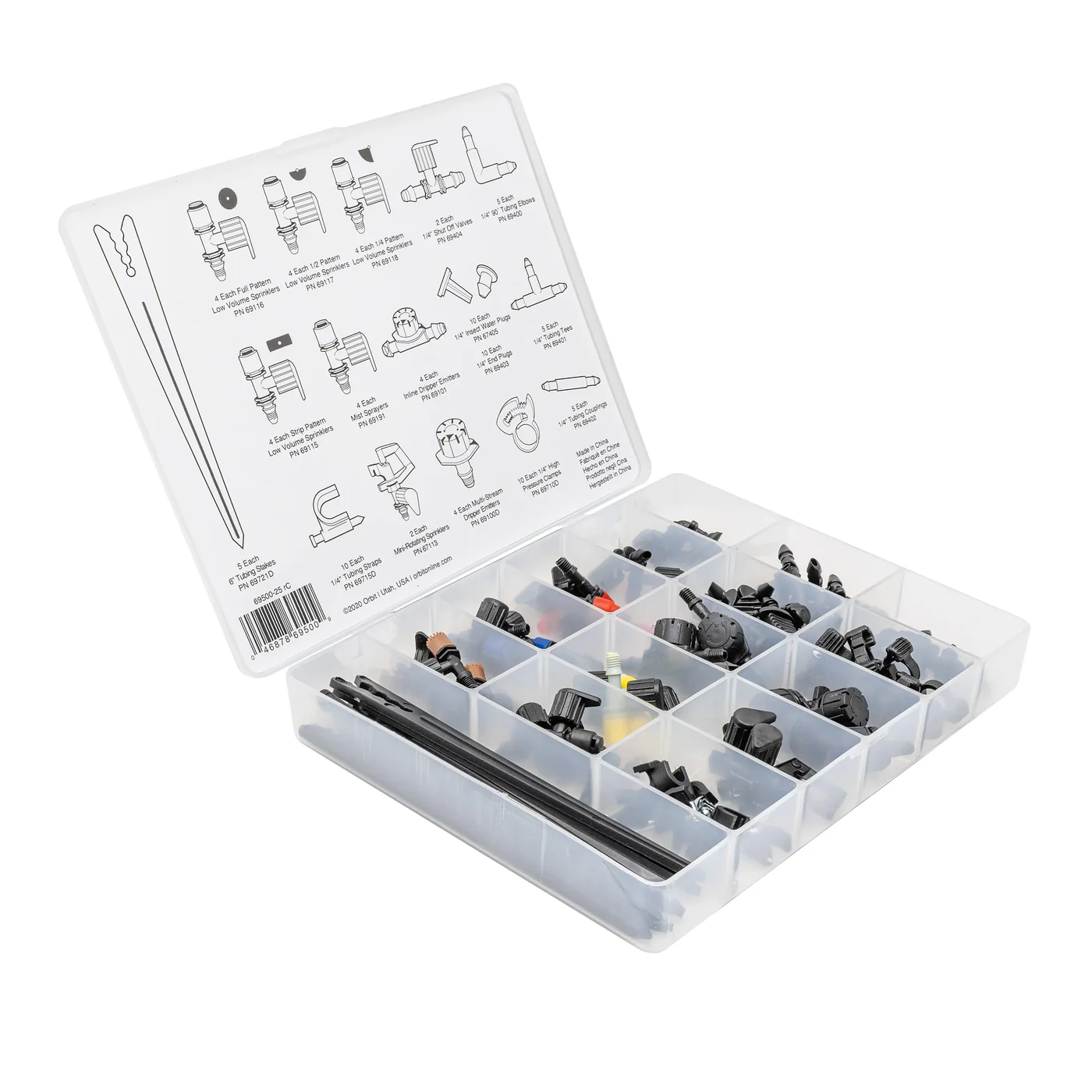 Orbit 69500 92-Piece Drip Parts Assortment, product view