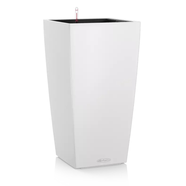 LECHUZA CUBICO Color 40, white manufacturer product view 1