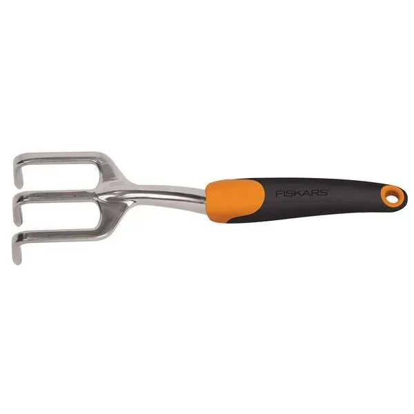 Fiskars Ergo hand cultivator, product view 1