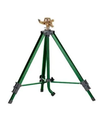 Orbit 56667Z zinc impact sprinkler on adjustable tripod