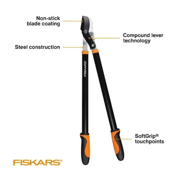 Fiskars 28-inch Power-Lever bypass loppers, product gallery view 2