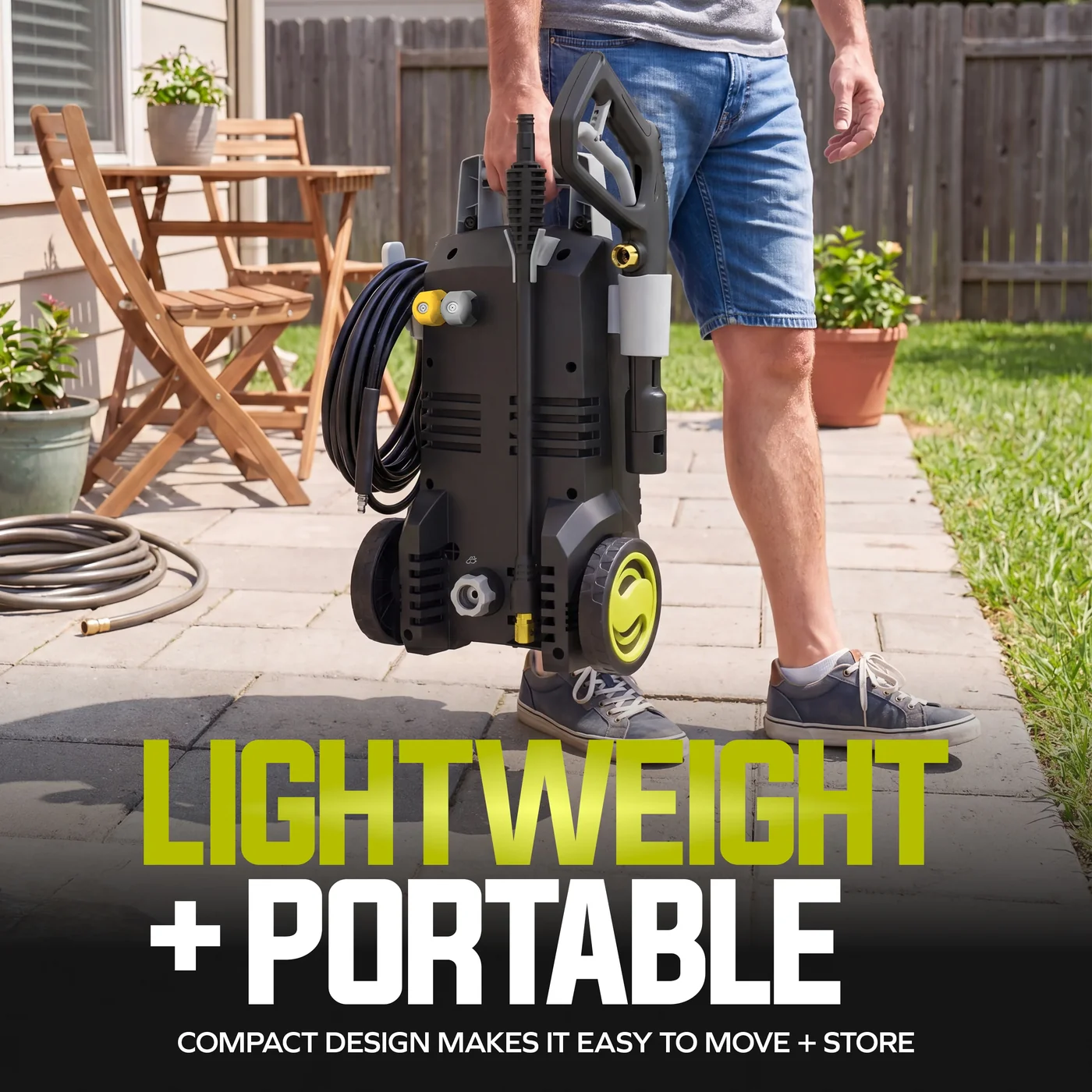 Sun Joe SPX1000 pressure washer, manufacturer gallery view 6