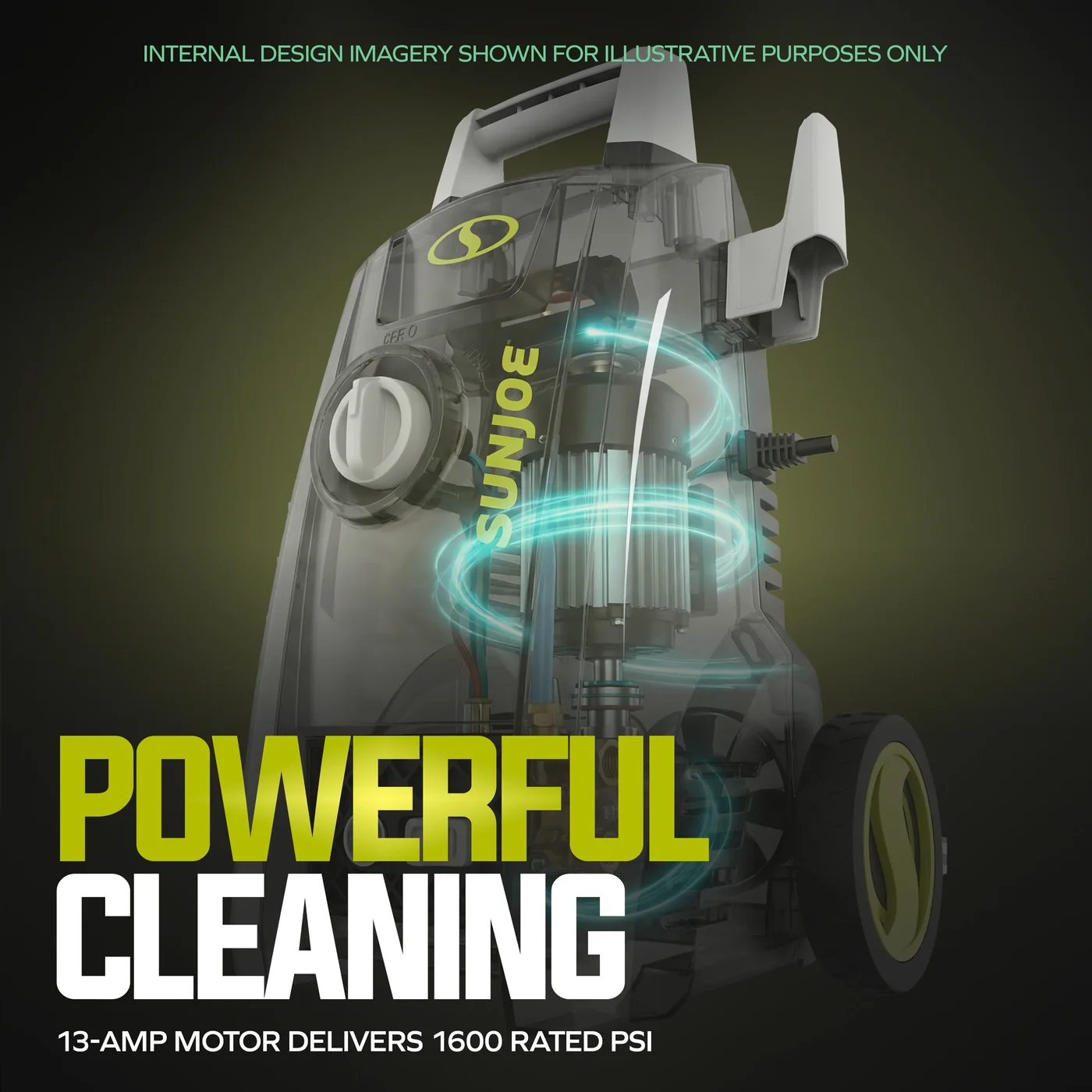Sun Joe SPX1000 pressure washer, manufacturer gallery view 4