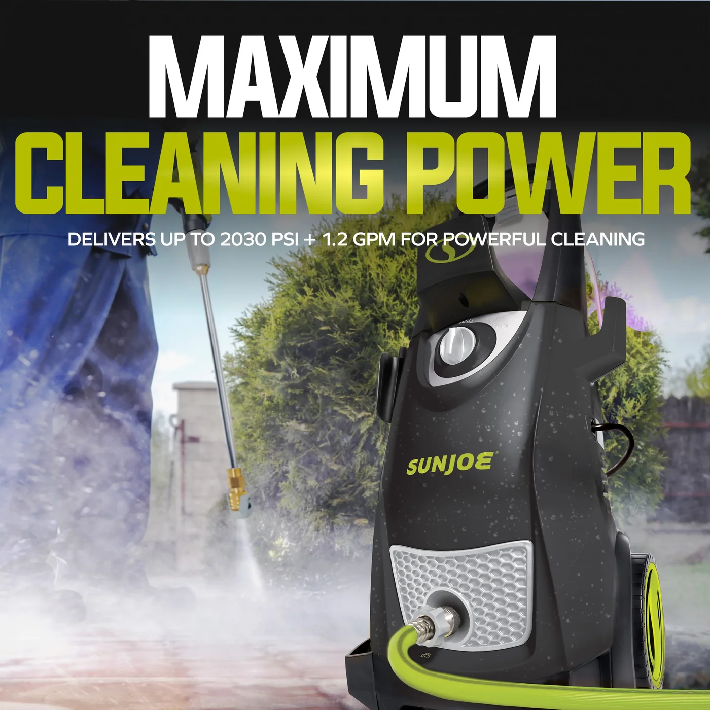 Sun Joe SPX3000 pressure washer, product detail 5