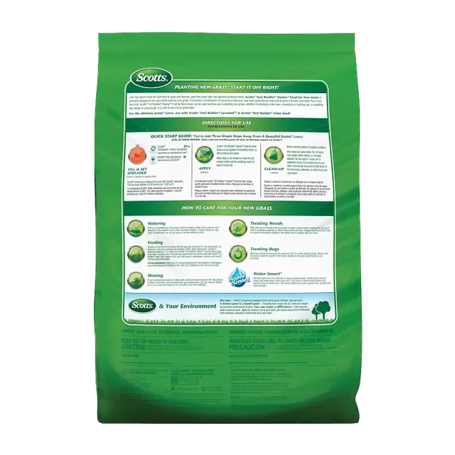 Scotts Starter Food for New Grass, 15 lb. manufacturer product view 2