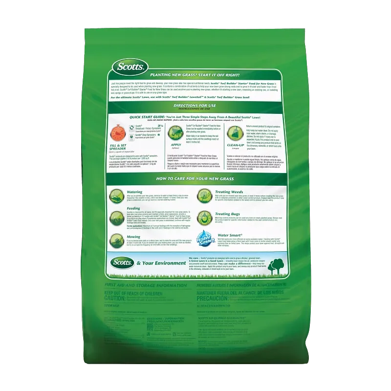 Scotts Starter Food for New Grass, 15 lb. manufacturer product view 2