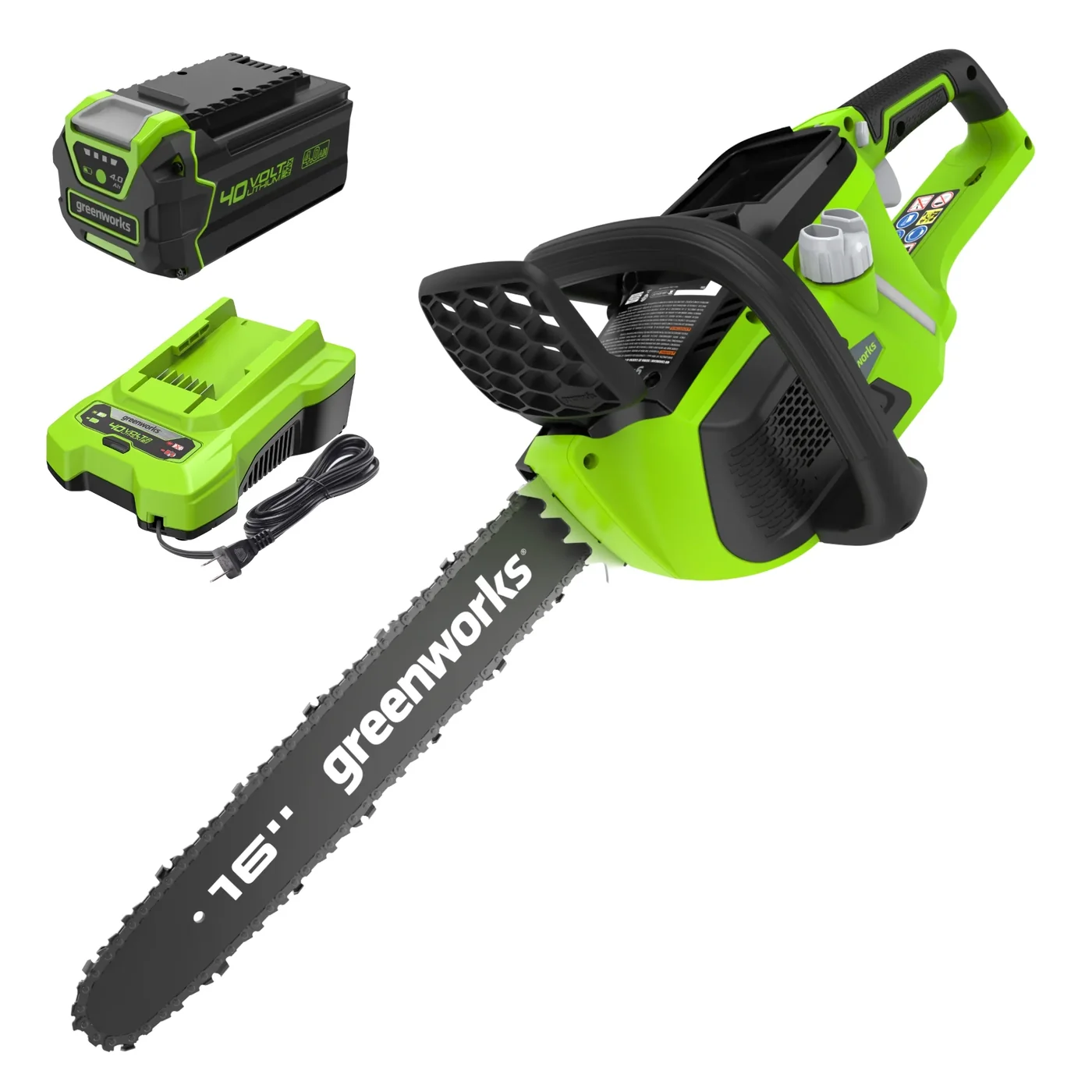 Greenworks 20312 chainsaw, manufacturer gallery view 1