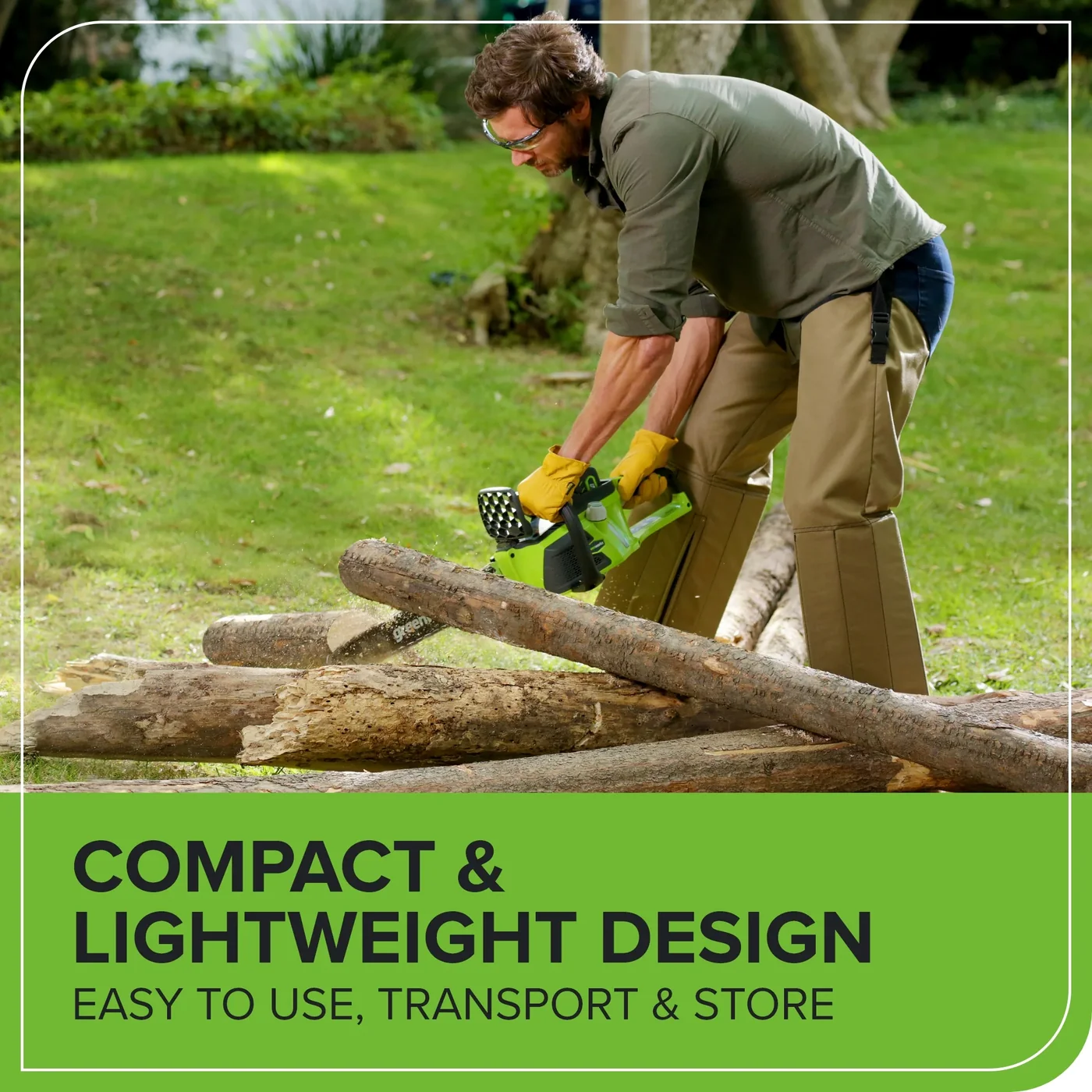 Greenworks 20312 chainsaw, manufacturer gallery view 6