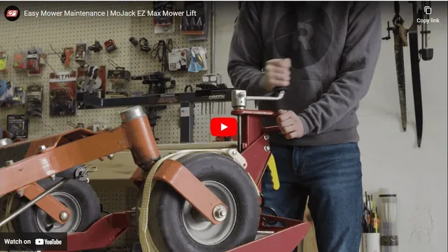 MoJack EZ Max 45001 mower lift, product gallery view 7