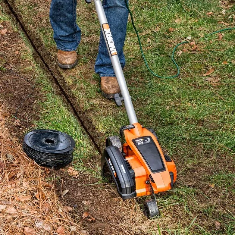 WORX WG896 electric edger and trencher, product gallery view 2