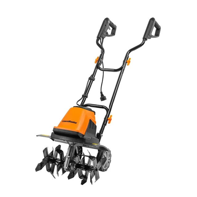 LawnMaster TE1216M Electric Tiller 12-Amp, an example of tillers & cultivators