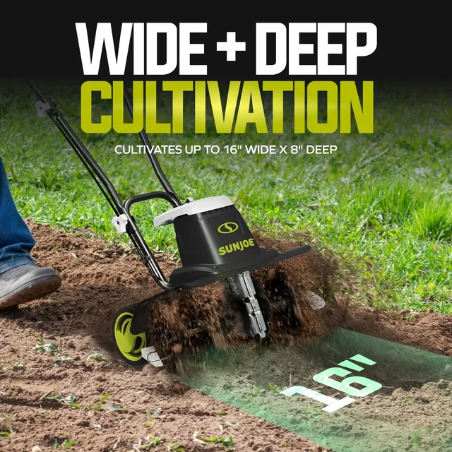 Sun Joe TJ603E cultivator, manufacturer gallery view 4
