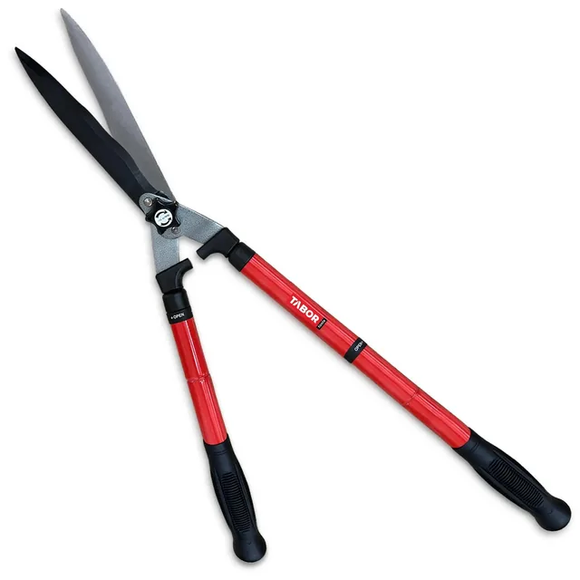 TABOR TOOLS B212A telescopic hedge shears, product gallery view 1