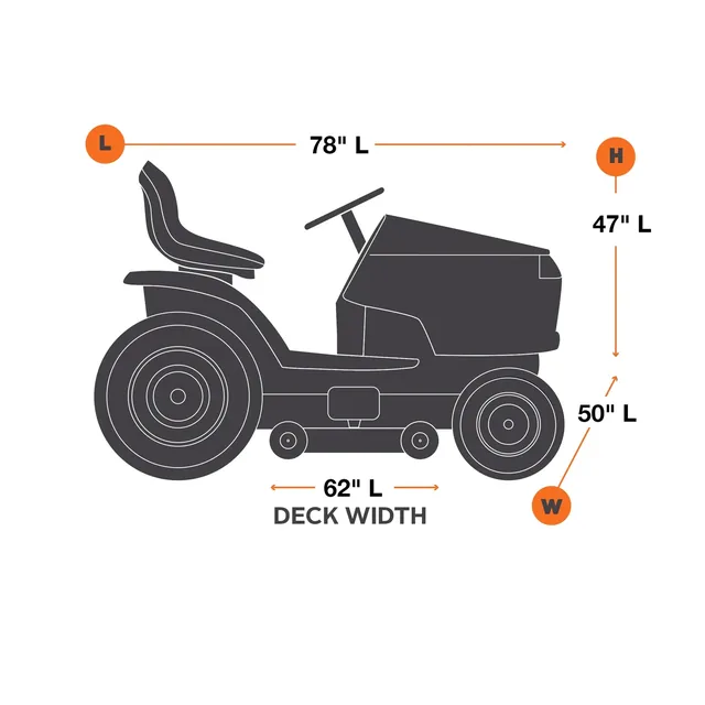 Classic Accessories 52-147-040401-00 large universal tractor cover, product gallery view 2