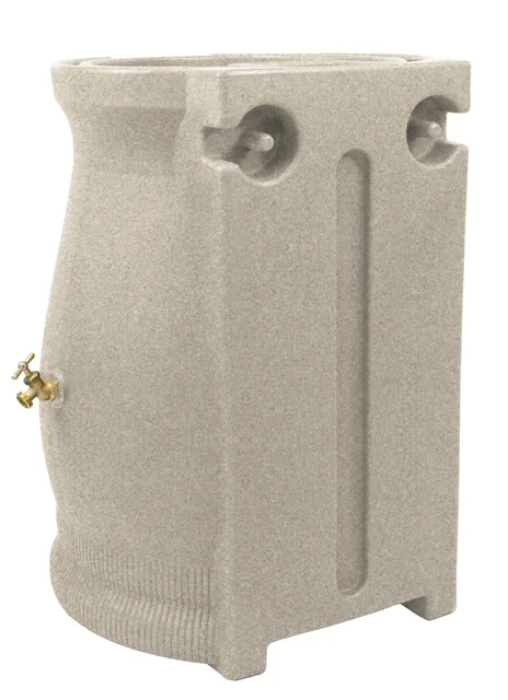 Good Ideas Rain Wizard Urn 50 Sandstone Rain Barrel, manufacturer gallery view 4