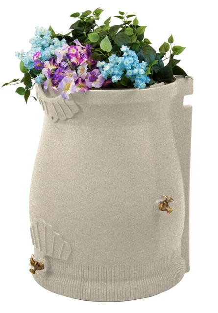 Good Ideas Rain Wizard Urn 50 Sandstone Rain Barrel, manufacturer gallery view 2