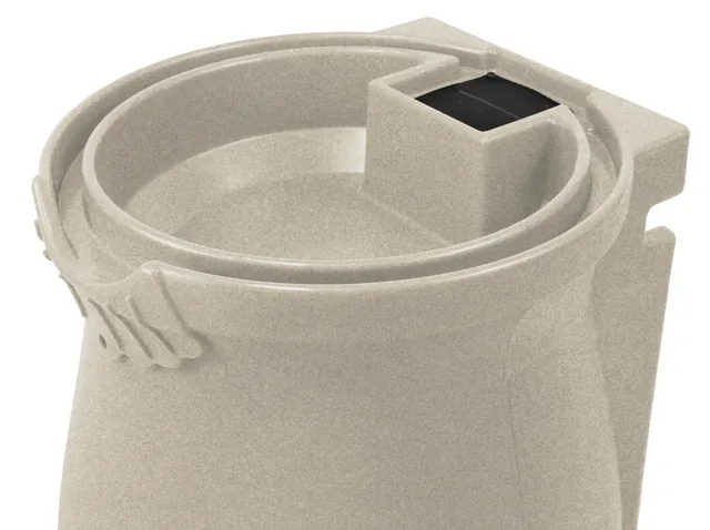 Good Ideas Rain Wizard Urn 50 Sandstone Rain Barrel, manufacturer gallery view 3
