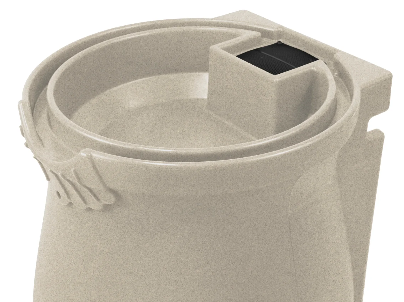 Good Ideas Rain Wizard Urn 50 Sandstone Rain Barrel, manufacturer gallery view 3