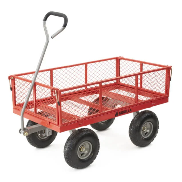 Gorilla GOR800-COM steel utility wagon, product gallery view 1