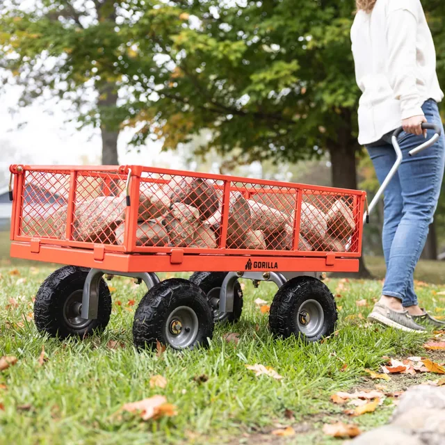 Gorilla GOR800-COM steel utility wagon, product gallery view 5