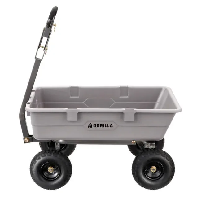 Gorilla GOR5-COM poly dump cart, product gallery view 3