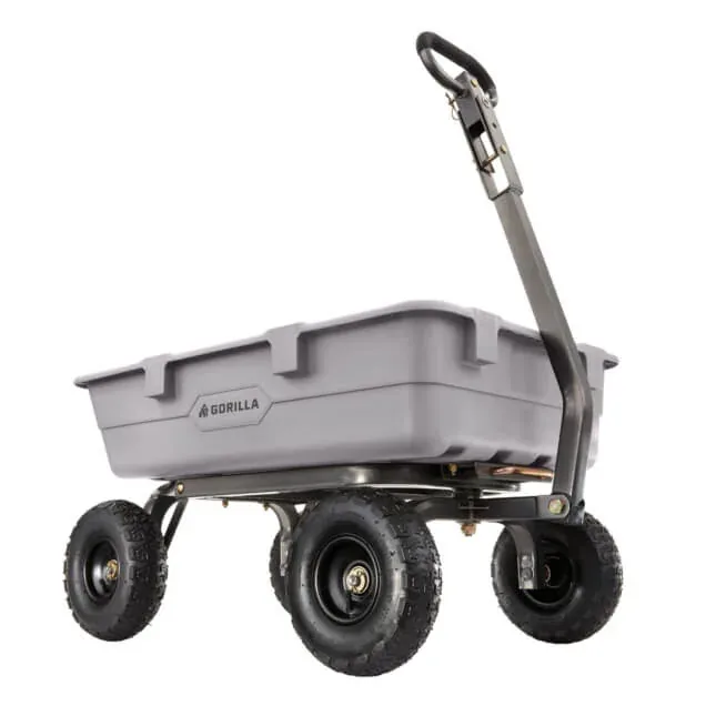Gorilla GOR5-COM poly dump cart, product gallery view 1
