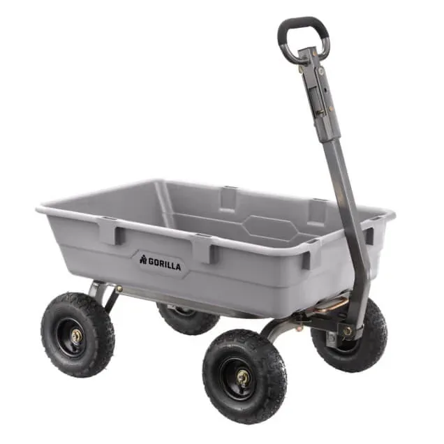 Gorilla GOR5-COM poly dump cart, product gallery view 8