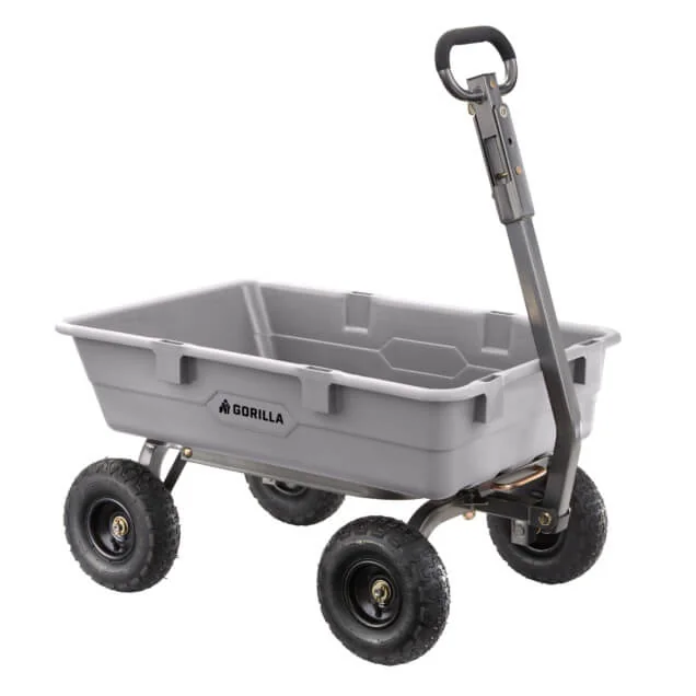 Gorilla GOR5-COM poly dump cart, product gallery view 8