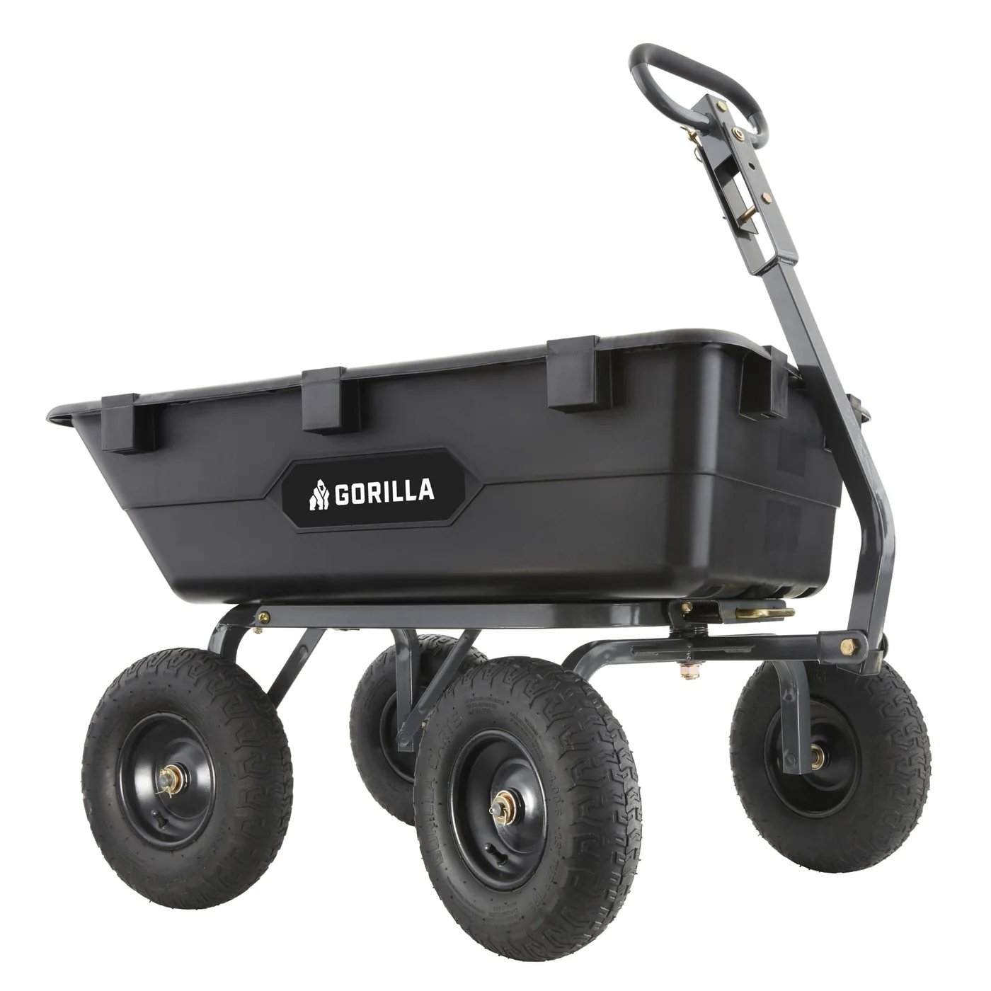 Gorilla GOR6PS 1200 lb garden dump cart, main product view