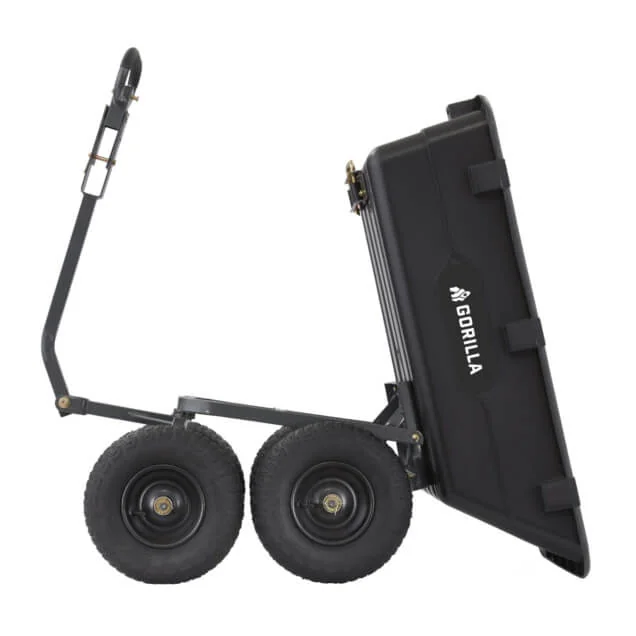 Gorilla GOR6PS 1200 lb garden dump cart, product detail 4