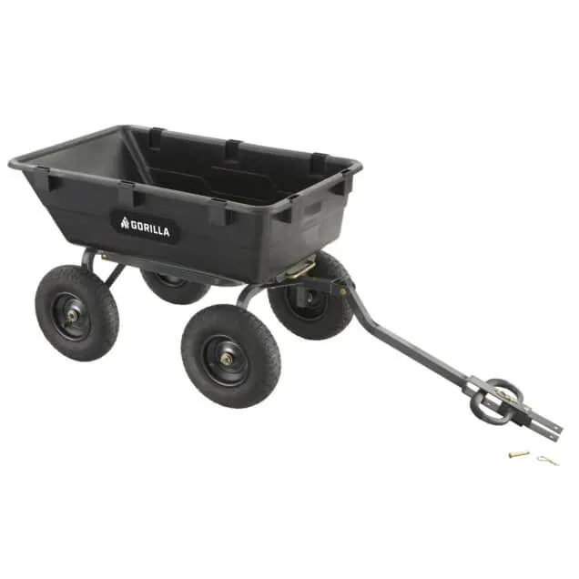 Gorilla GOR6PS 1200 lb garden dump cart, product detail 1