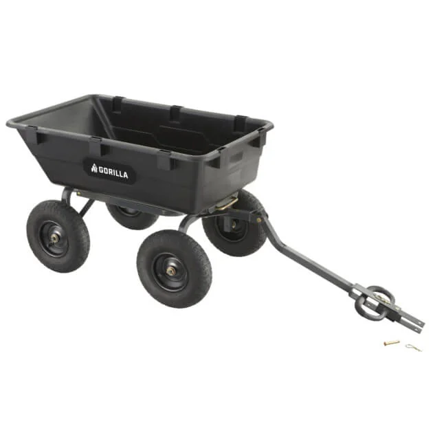 Gorilla GOR6PS 1200 lb garden dump cart, product detail 1