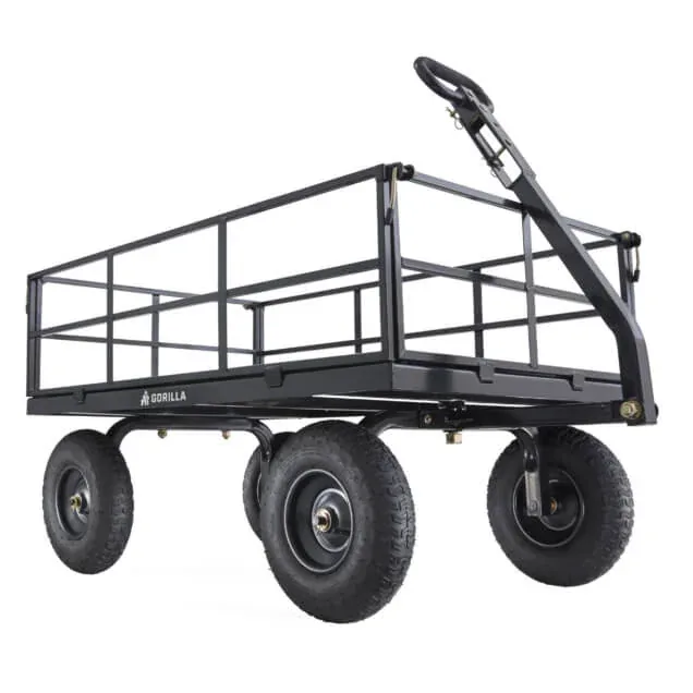 Gorilla GOR1200-COM steel utility wagon, product gallery view 1