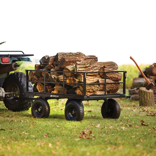 Gorilla GOR1200-COM steel utility wagon, product gallery view 6