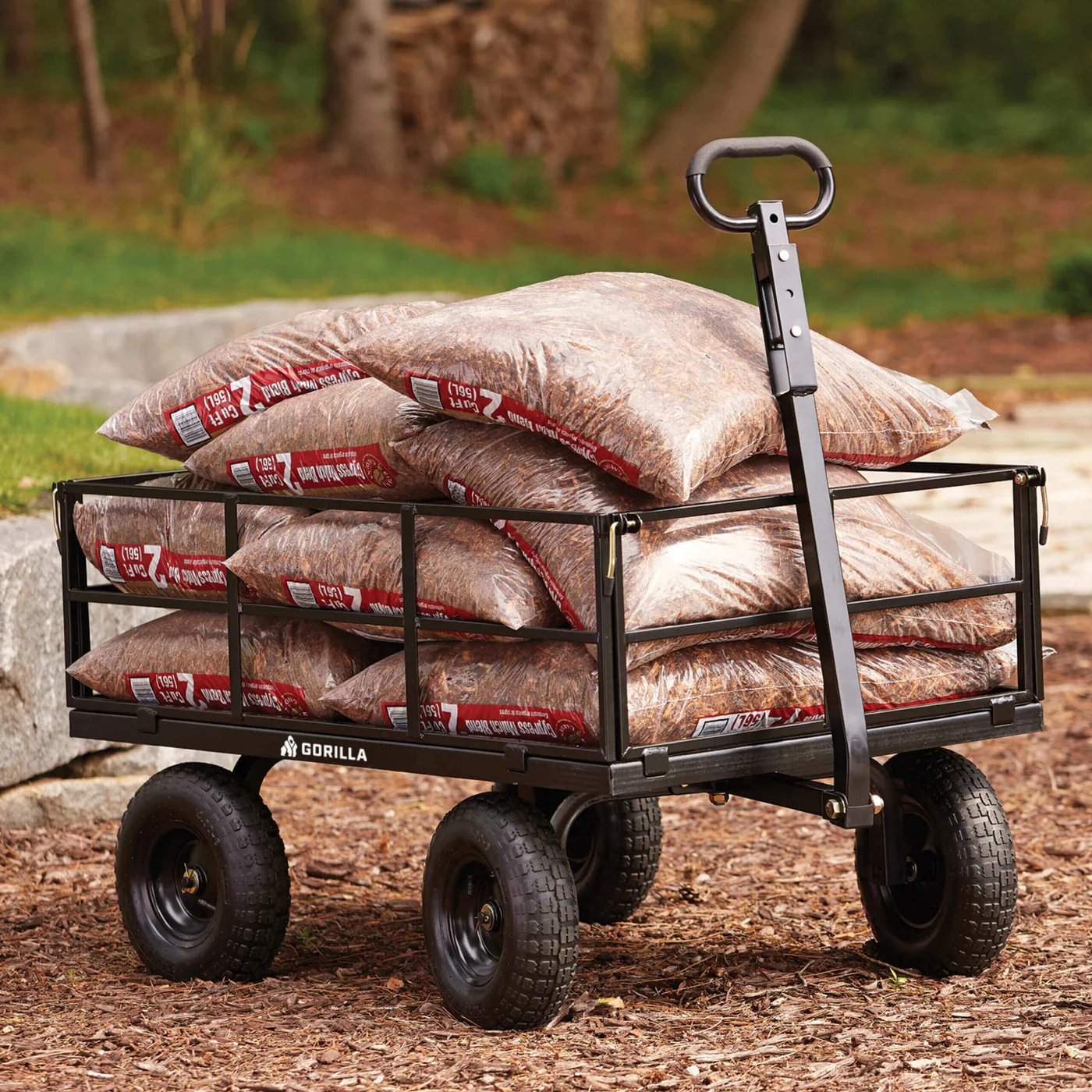 Gorilla GOR1200-COM steel utility wagon, product gallery view 8
